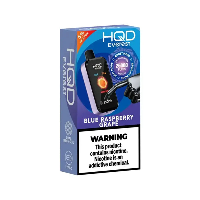 HQD EVEREST 25K Blue Raspberry Grape