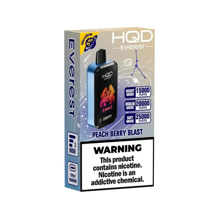 HQD EVEREST 25K Peach Berry Blast