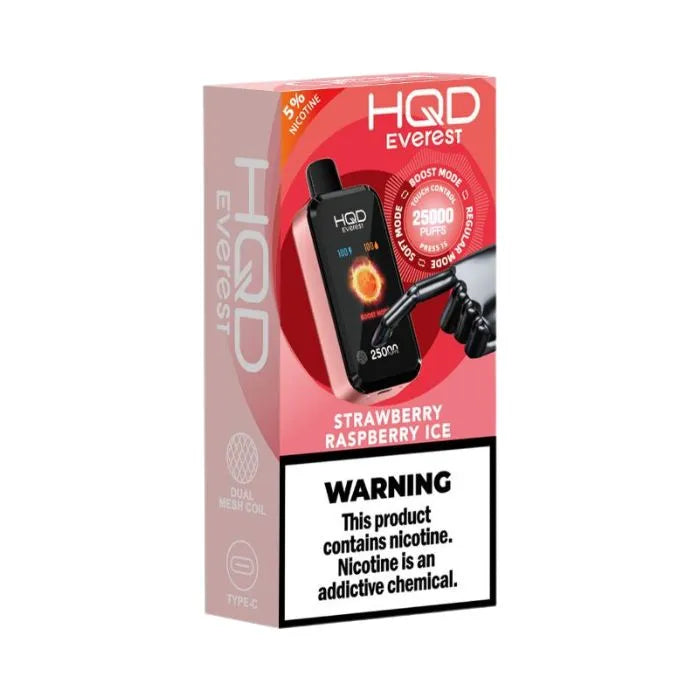 HQD EVEREST 25K Strawberry Raspberry Ice