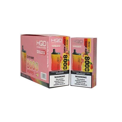 HQD Vape Cuvie Mars 8000 Puffs Disposable Vape 5% Nicotine