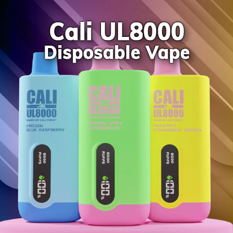 Cali UL8000 Disposable Vape | Among Our Hot New Arrivals