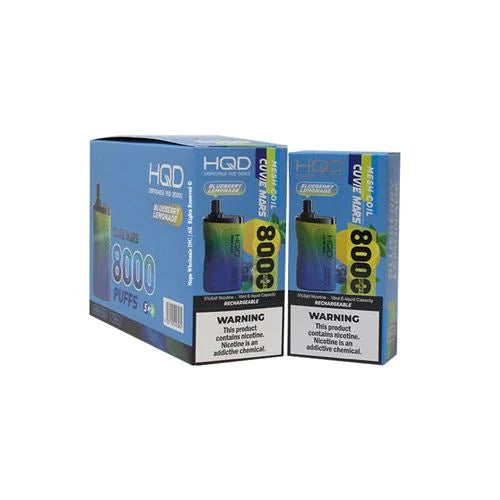 HQD Vape Cuvie Mars 8000 Puffs Disposable Vape 5% Nicotine