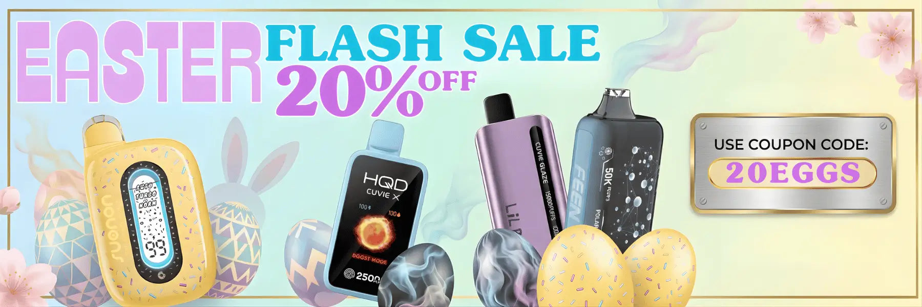 Easter 20% Off | ELITE Vapes