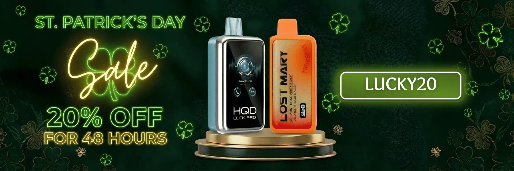 St.Patrick's Sale | ELITE Vapes 