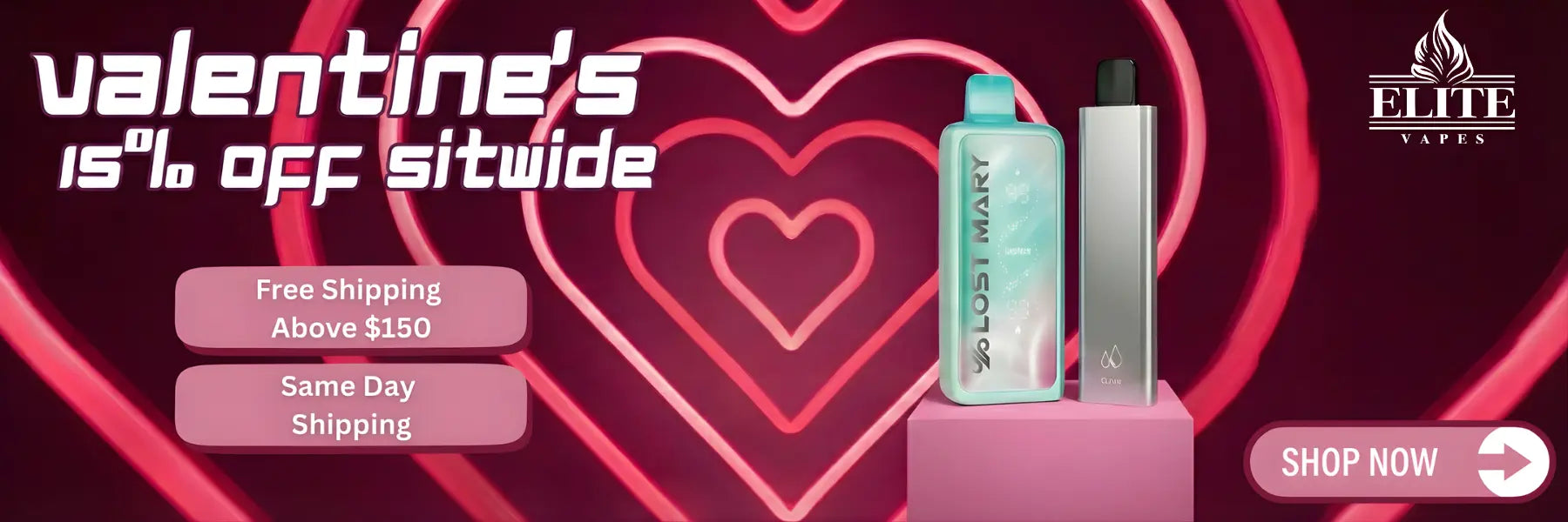 Pre-Sale 15% Off | Valentine's Day