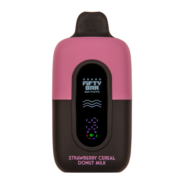 Fifty Bar 20K Strawberry Cereal Donut Milk