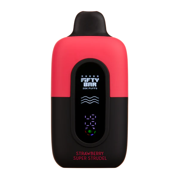 Fifty Bar 20K Strawberry Super Strudel