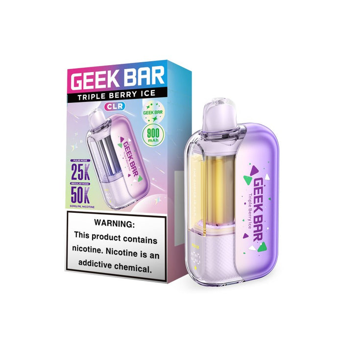 Triple Berry Ice Geek Bar CLR 50K Disposable Vape