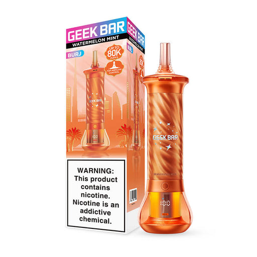 Geek Bar Burj 80K Disposable Hookah Vape - Watermelon Mint