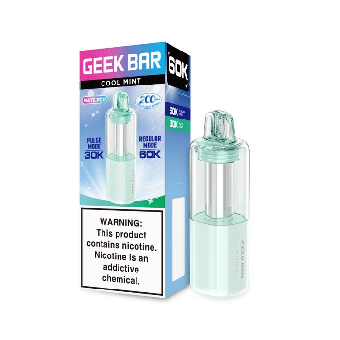 Geek Bar Mate 60000 Disposable Vape Pod - Cool Mint