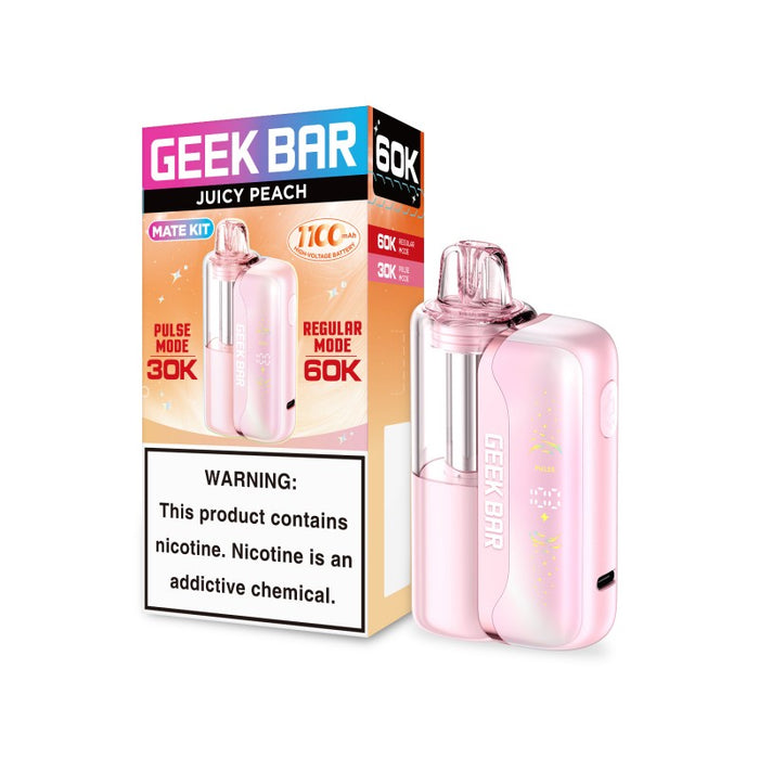 Geek Bar Mate 60000 Vape Kit - Juicy Peach