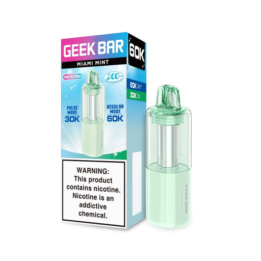 Geek Bar Mate 60000 Disposable Vape Pod - Miami Mint