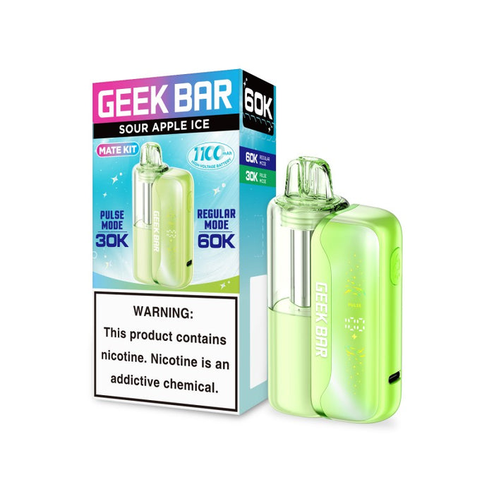 Geek Bar Mate 60000 Vape Kit - Sour Apple Ice