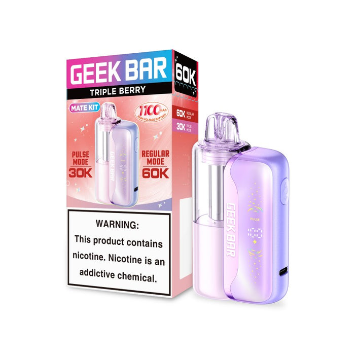 Geek Bar Mate 60000 Vape Kit - Triple Berry