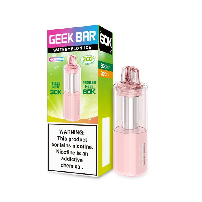 Geek Bar Mate 60000 Disposable Vape Pod - Watermelon Ice