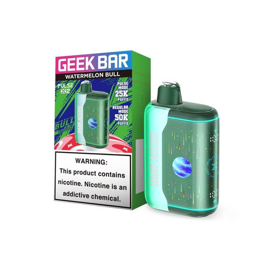 Geek Bar Pulse X 2 Disposable Vape - Watermelon Bull