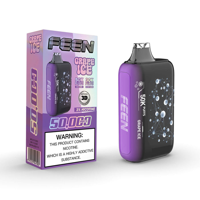 FEEN 50K - Grape Ice 2%