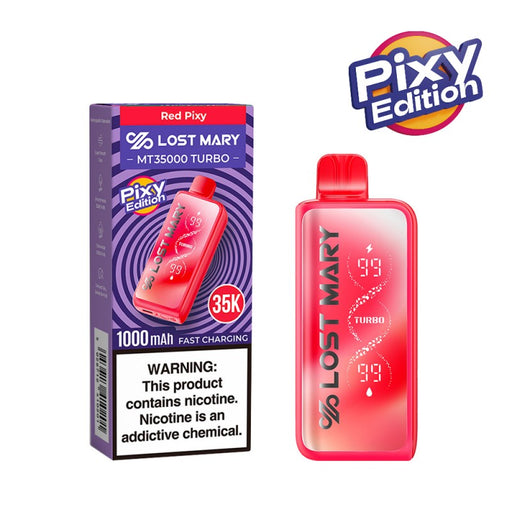 Red Pixy Lost Mary MT35000 Turbo Vape