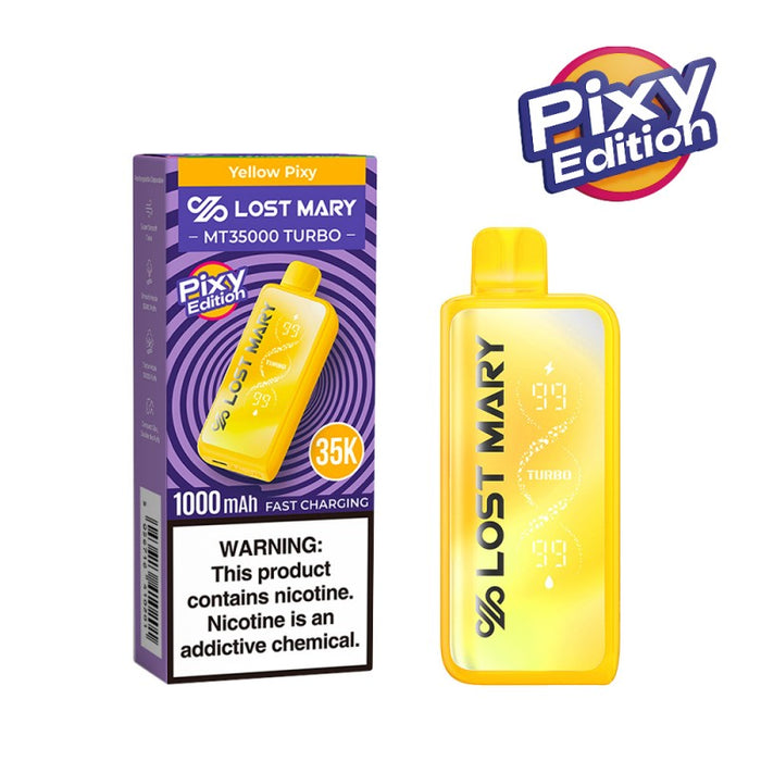 Yellow Pixy Lost Mary MT35000 Turbo Vape
