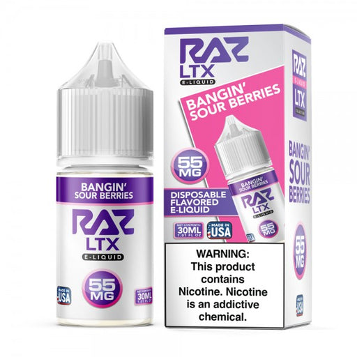 RAZ Salt E-Liquid Nic (30ml) Bangin' Sour Berries 