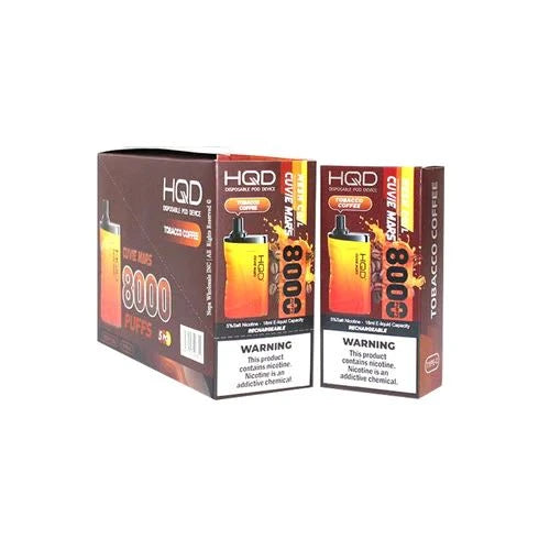 HQD Vape Cuvie Mars 8000 Puffs Disposable Vape 5% Nicotine