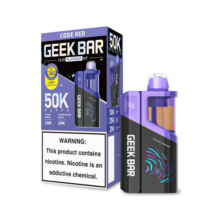 Geek Bar CLIO 50K Kit - Code Red