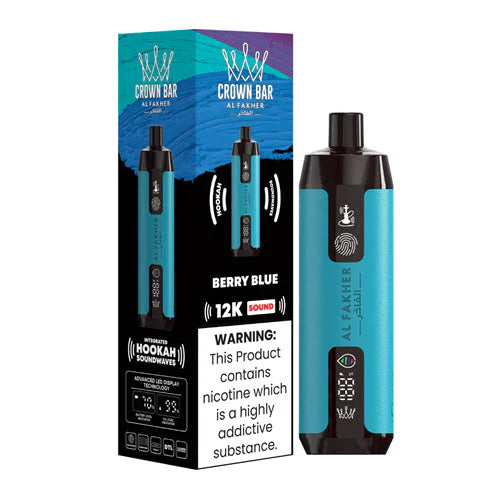 Berry Blue Al Fakher Crown Bar 12000 Disposable Vape