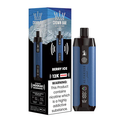 Berry Ice Al Fakher Crown Bar 12000 Disposable Vape