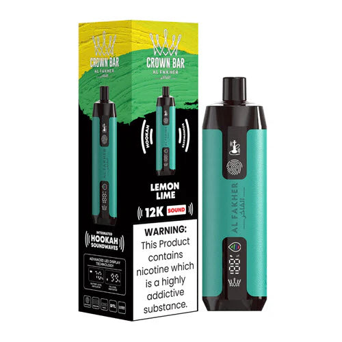 Lemon Lime Al Fakher Crown Bar 12000 Disposable Vape