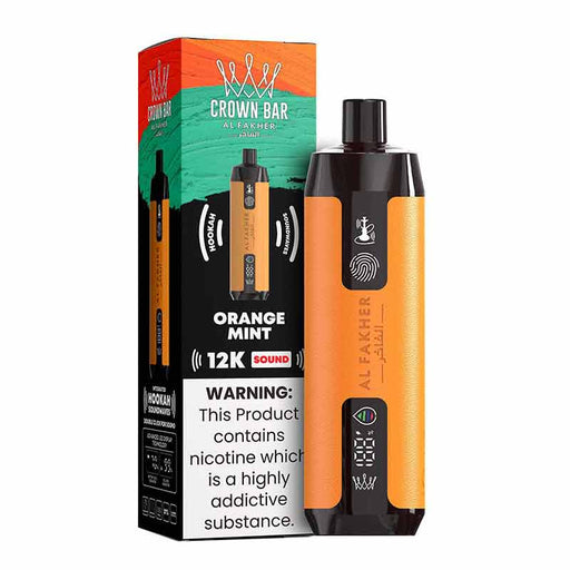 Orange Mint Al Fakher Crown Bar 12000 Disposable Vape