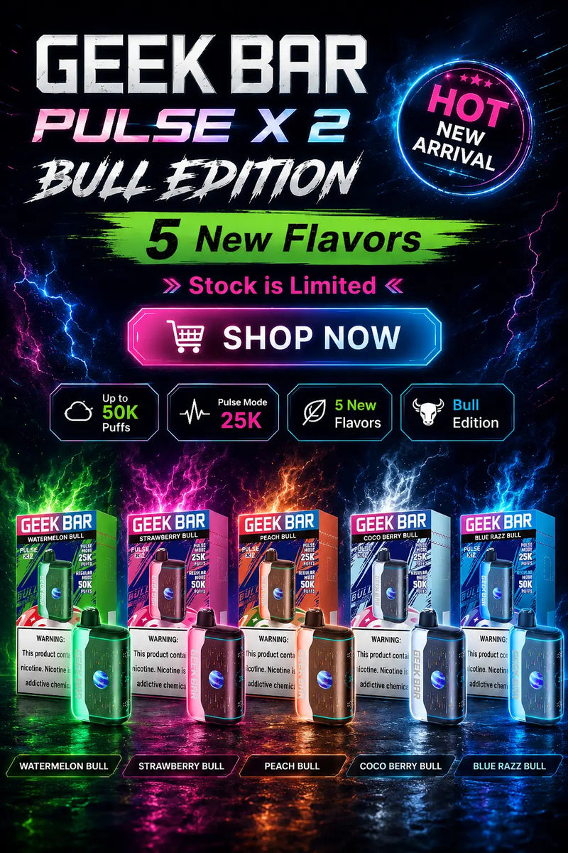 The New Geek Bar X2 Bull Edition
