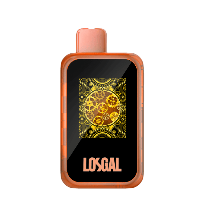 losgal mc25000 black cherry peach vape steampunk edition