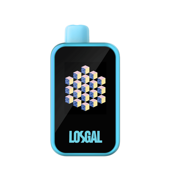 losgal mc25000 rainbow sherbet vape geometric edition