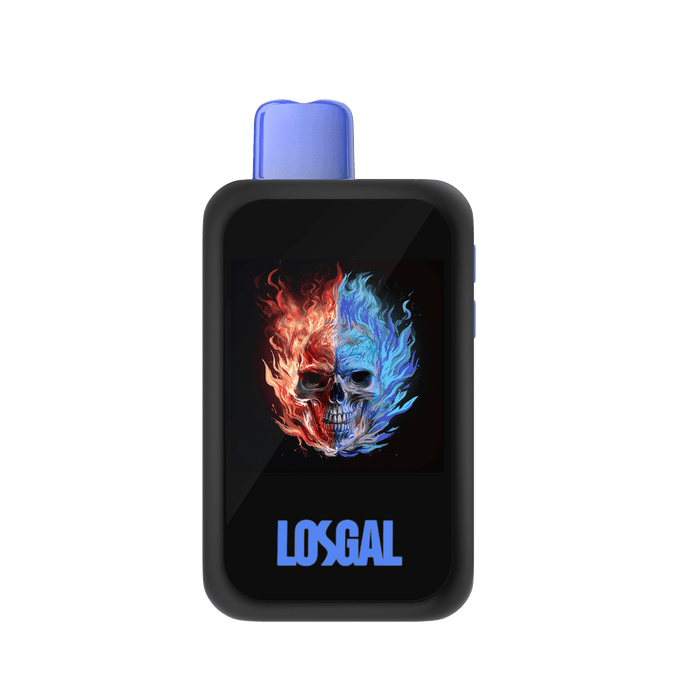 losgal mc25000 watermelon ice vape skull edition