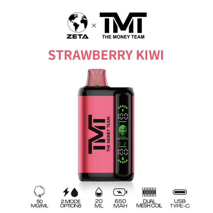 TMT Disposable Vape 15000 By Floyd Mayweather